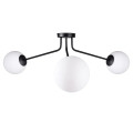 Люстра стельова (світильник) Opal L180-3 Black2